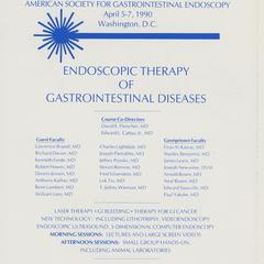 Endoscopy Therapy of Gastrointestinal Diseases advertisement