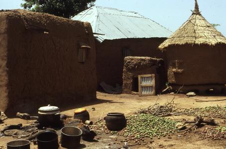 Housing in the village outside of Zaria
