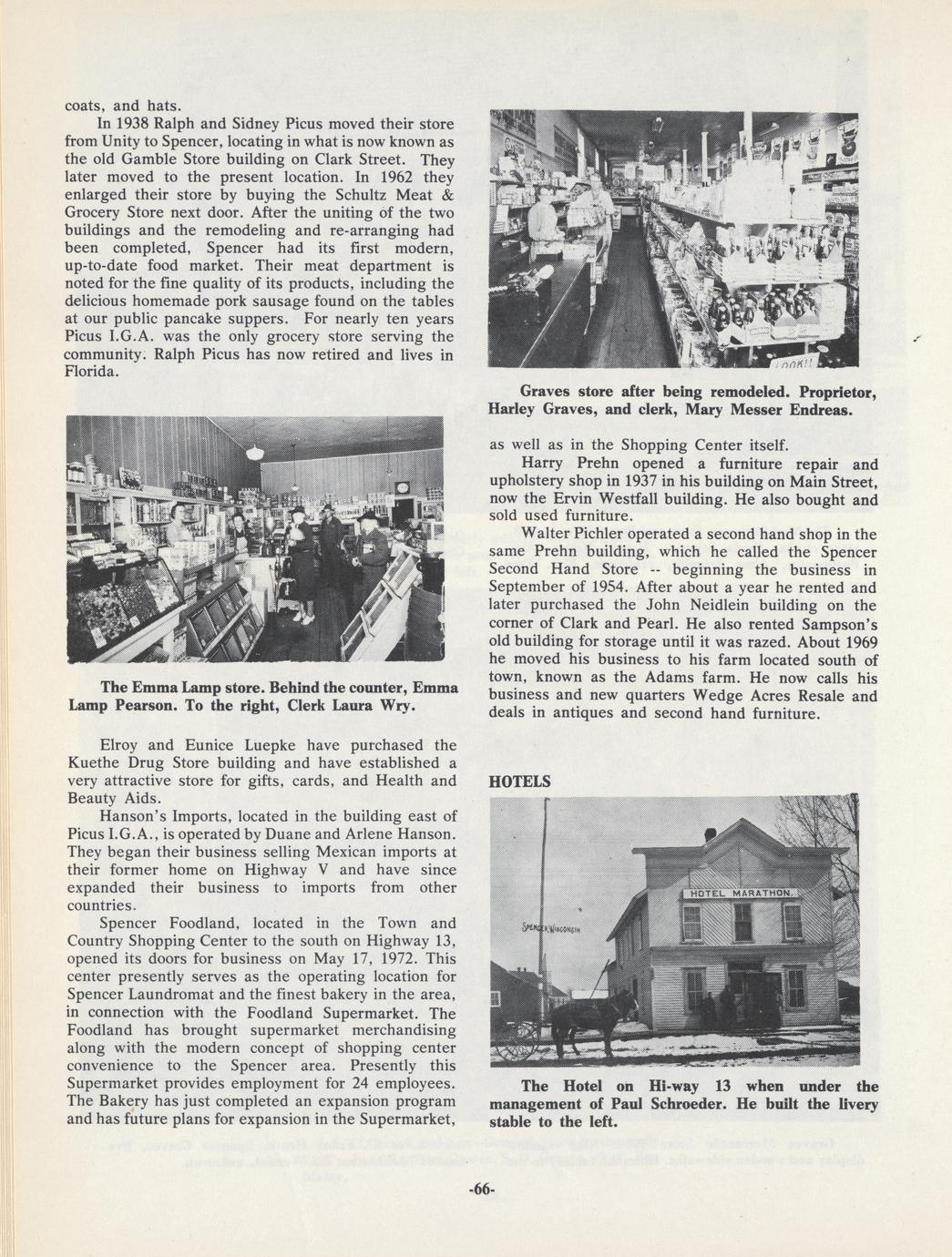 Spencer, Wisconsin, 18741974 Full view UWDC UWMadison Libraries