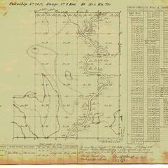 [Public Land Survey System map: Wisconsin Township 28 North, Range 07 East]