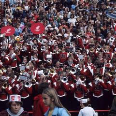 Band in the stands