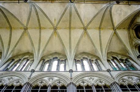 Salisbury Cathedral nave vaulting