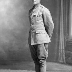 Frank Noll in uniform
