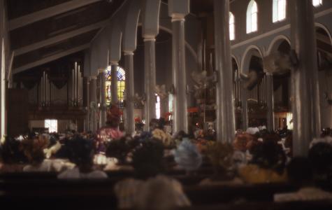 Chief Samuel Thompson funeral's, held at St. John's Church, Iloro