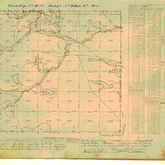 [Public Land Survey System map: Wisconsin Township 21 North, Range 11 East]