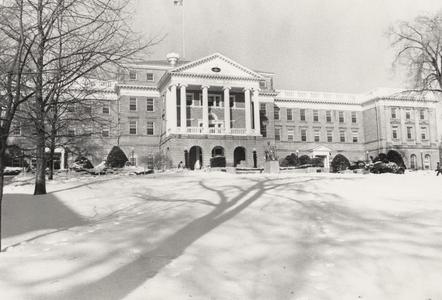 Bascom Hall in winter