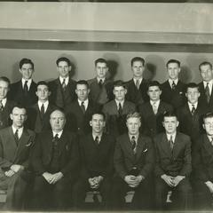 Stout Typographical Society group photograph