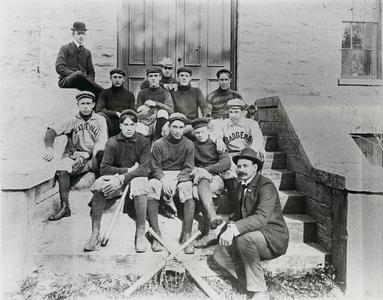 Early Platteville Normal School baseball team