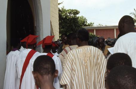 Guests at the Makinwa funeral