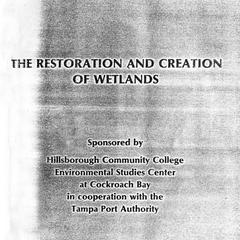 Proceedings of the sixth Annual Conference on Wetlands Restoration and Creation, May 19, 1979, Hillsborough Community College, Tampa, Florida