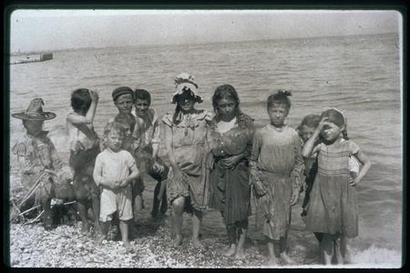 Kids at beach