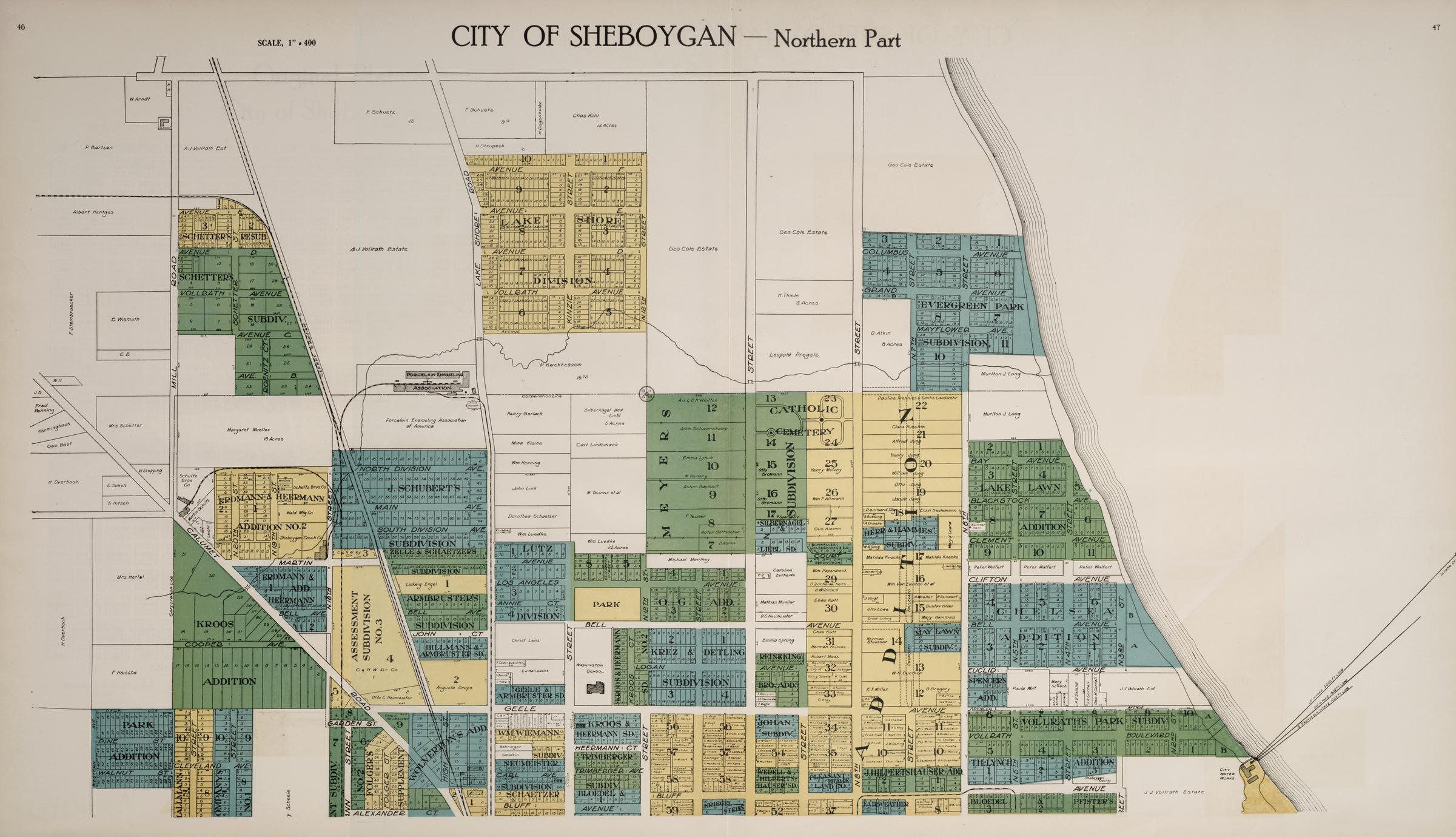 Atlas of Sheboygan County, Wisconsin Full view UWDC UWMadison
