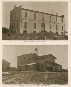 Tobacco warehouse and creamery, Evansville, Wisconsin