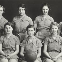 Women's basketball team, 1933