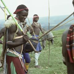 Southern Africa : Domestic Activities : games, stick-fighting