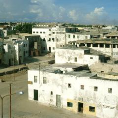 Deteriorating Old Town Section in Mogadishu