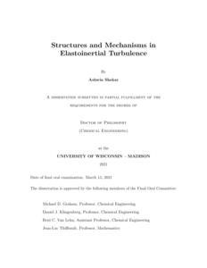 Structures and Mechanisms in Elastoinertial Turbulence