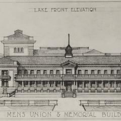 Early concept for Memorial Union