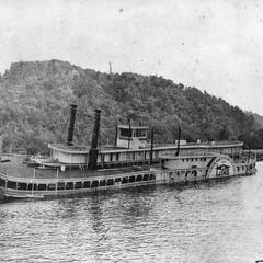 The Quincy sunk at Trempealeau, Wisconsin