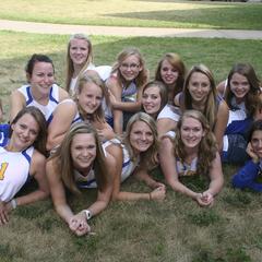 Women's volleyball team photo, University of Wisconsin--Marshfield/Wood County, 2013