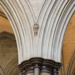Salisbury Cathedral nave arcade pier