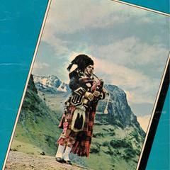 Traveller piper John Townsley in an old photograph