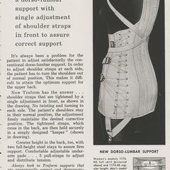 Dorso-Lumbar Support advertisement