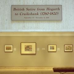 British Satire from Hogarth to Cruikshank (1760–1820)