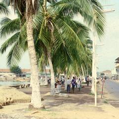 Waterfront Scene in Bissau, the Capital and Principal Seaport of Guinea-Bissau