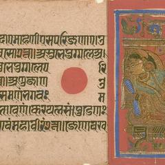 The Transfer of the Embryo, Folio from a manuscript of the Kalpasutra by Bhadrabahu