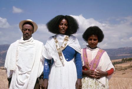 Oromo Farmers Posing