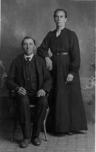 John Joniaux and his wife, Lizzie Laurent