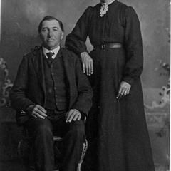 John Joniaux and his wife, Lizzie Laurent