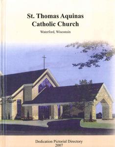St. Thomas Aquinas Catholic Church : Waterford, Wisconsin : dedication pictorial directory