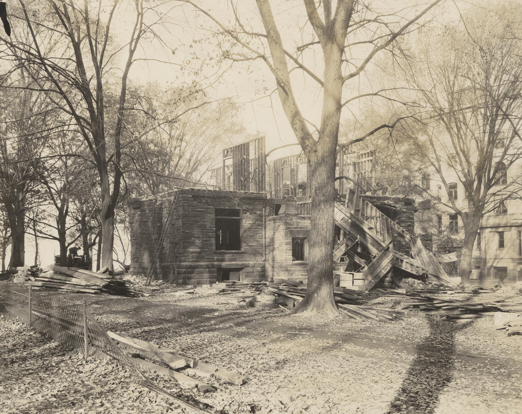 Ruins of Raymer House