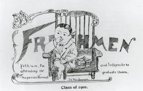 Class of 1898 pokes fun at freshmen