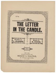 Letter in the candle
