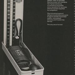 Baumanometer Blood Pressure Monitor advertisement