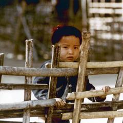 Male child in the Lu village of Ta Fa in Houa Khong Province