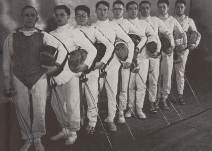 1950 Fencing team