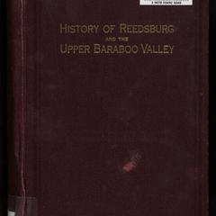 History of Reedsburg and the Upper Baraboo Valley