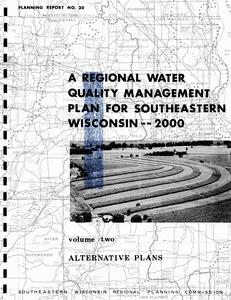 A regional water quality management plan for southeastern Wisconsin, 2000. Volume two  : Alternative plans