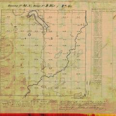 [Public Land Survey System map: Wisconsin Township 41 North, Range 09 West]
