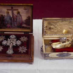 Relics at the Prophet Elias Skete