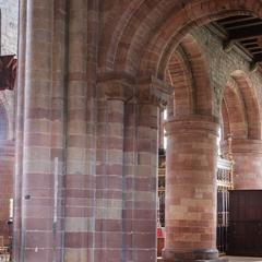 Carlisle Cathedral transept to nave aisle