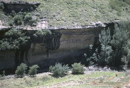 Transkei : Site of San rock paintings
