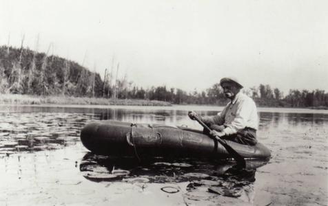 E.A. Birge on Trout Lake
