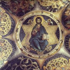 Pantocrator in the catholicon of Docheiariou