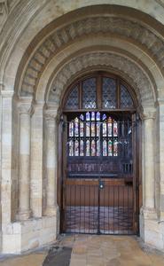Gloucester Cathedral chapter house doorway