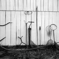 Fishing tools belonging to Alvin Jeanquart